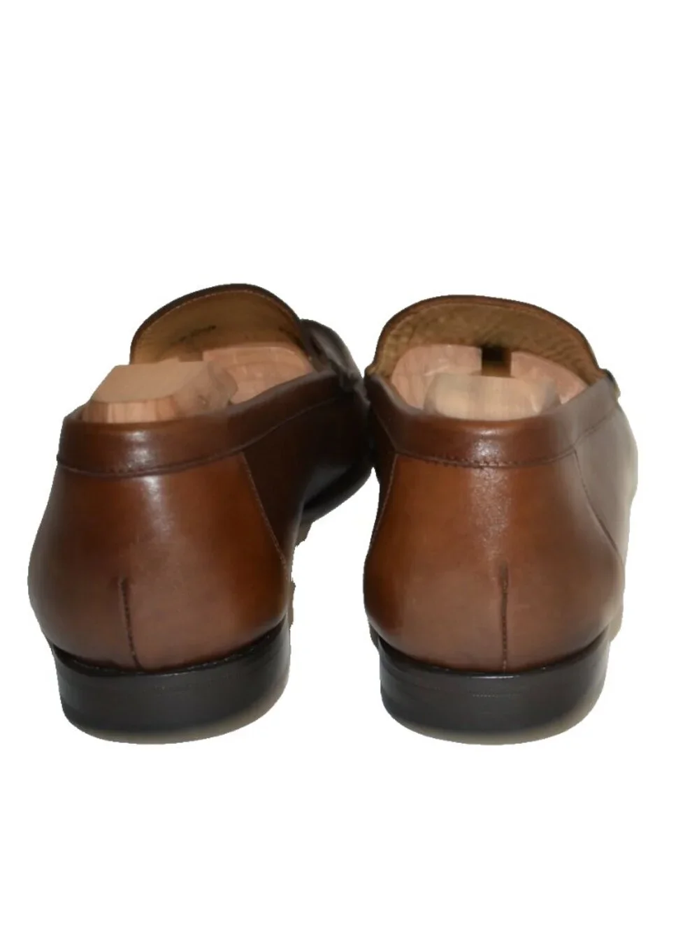 New Mezlan Malaga Penny Loafer Cognac Size 11 M DD36